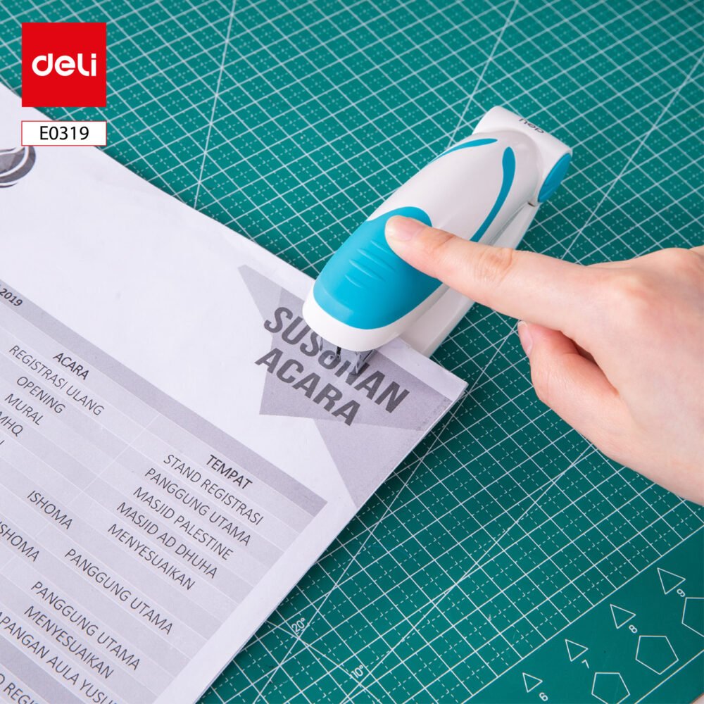 ديلي خرازة مكتبية - سعة 25 صفحة - قياس 24/6 & 26/6 - بدن أبيض (أزرق/ زهر/ أخضر) E0319